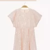 Robe à manches courtes