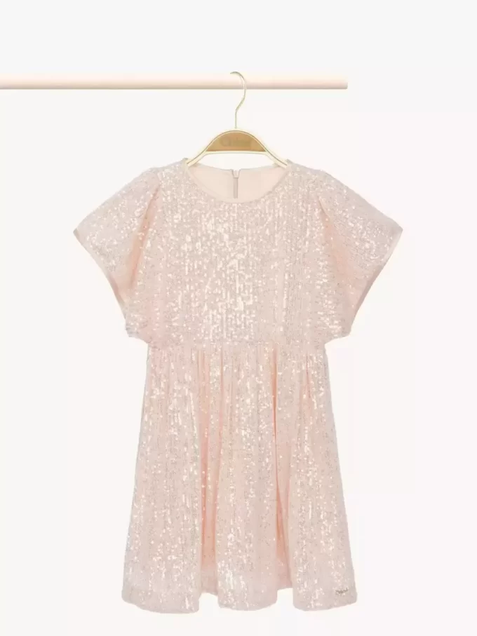 Robe à manches courtes