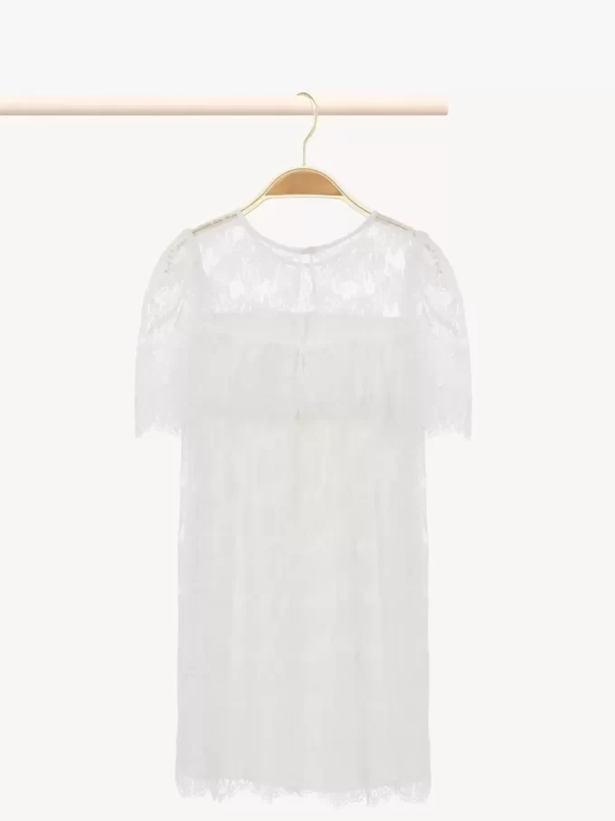 Robe à manches courtes