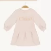 Robe à manches longues avec logo pour enfant Robe à manches longues avec logo pour enfant