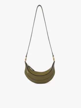 Sac banane bandoulière en cuir grainé