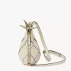 Sac bandoulière ananas en cuir grainé
