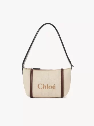 Sac bandoulière Chloé Carry en raphia Sac bandoulière Chloé Carry en raphia