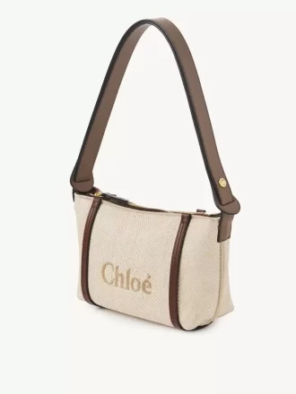 Sac bandoulière Chloé Carry en raphia Sac bandoulière Chloé Carry en raphia