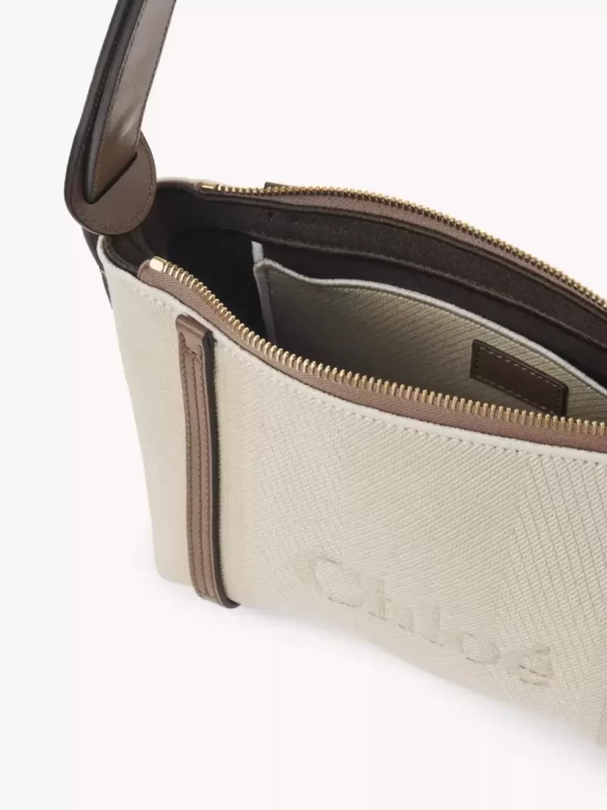 Sac bandoulière Chloé Carry en toile Sac bandoulière Chloé Carry en toile