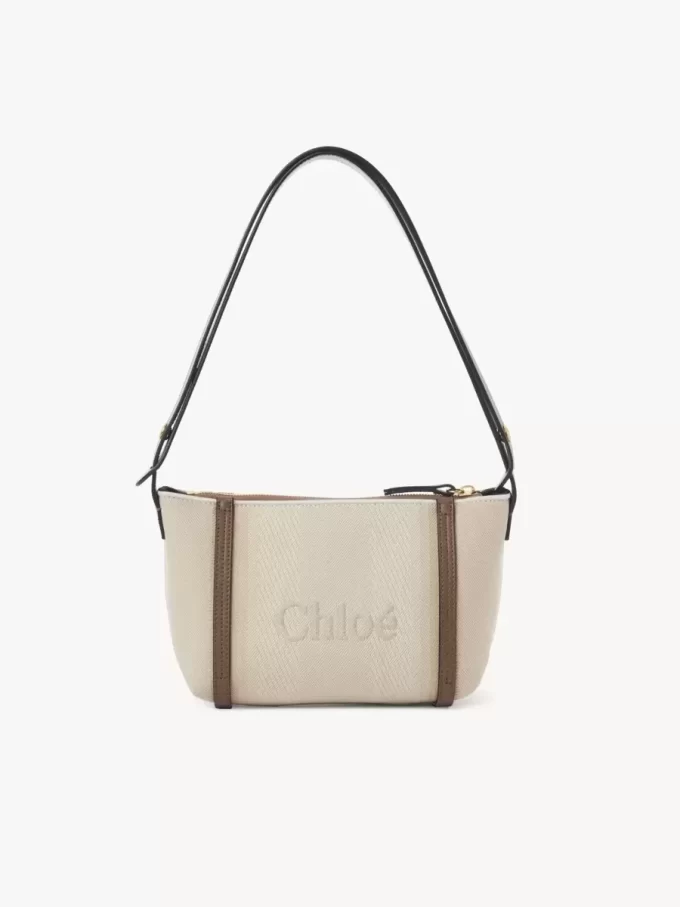 Sac bandoulière Chloé Carry en toile Sac bandoulière Chloé Carry en toile