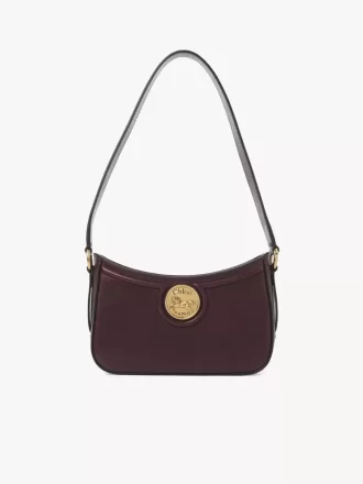 Sac bandoulière Horse Medal en cuir grainé