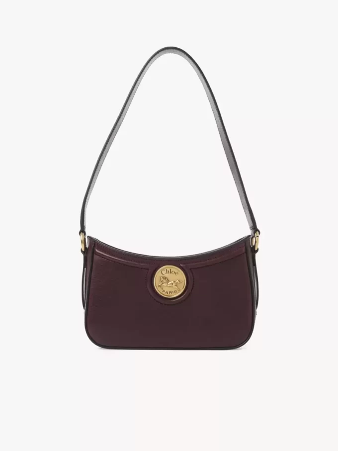 Sac bandoulière Horse Medal en cuir grainé