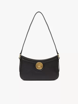 Sac bandoulière Horse Medal en cuir grainé