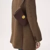 Sac bandoulière Horse Medal en cuir grainé