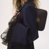 Sac bandoulière Horse Medal en cuir grainé