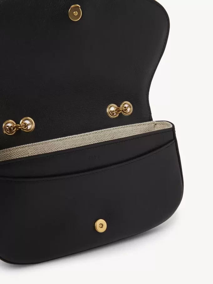 Sac bandoulière Horse Medal en cuir grainé