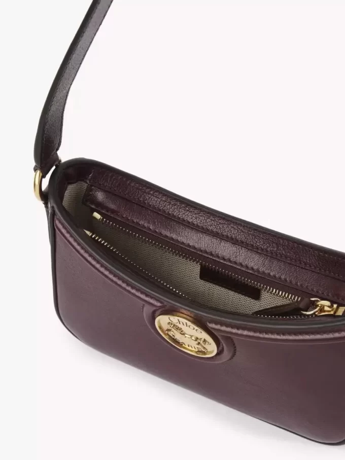Sac bandoulière Horse Medal en cuir grainé