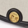 Sac bandoulière Horse Medal en toile et cuir grainé