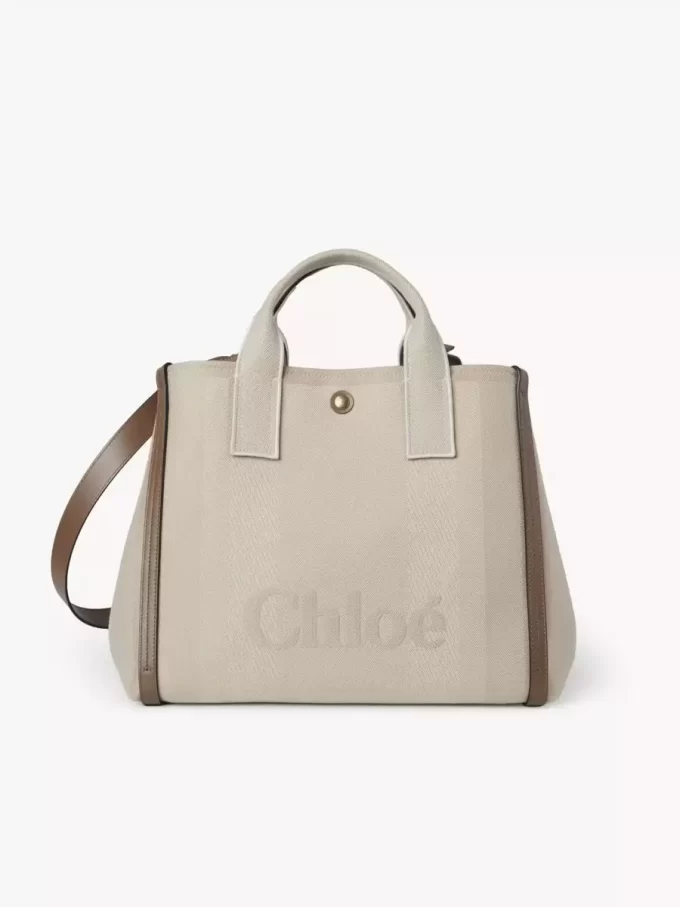 Sac cabas Chloé Carry en toile