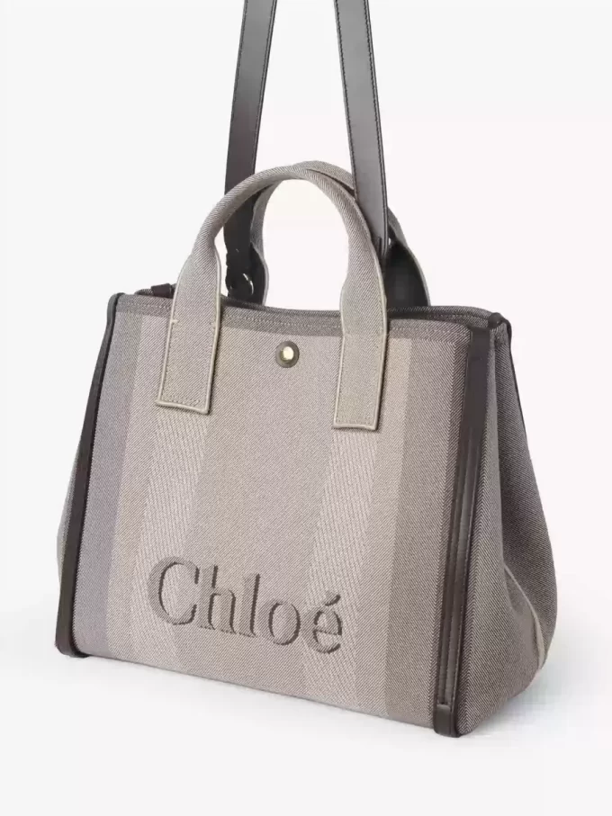 Sac cabas Chloé Carry en toile Sac cabas Chloé Carry en toile