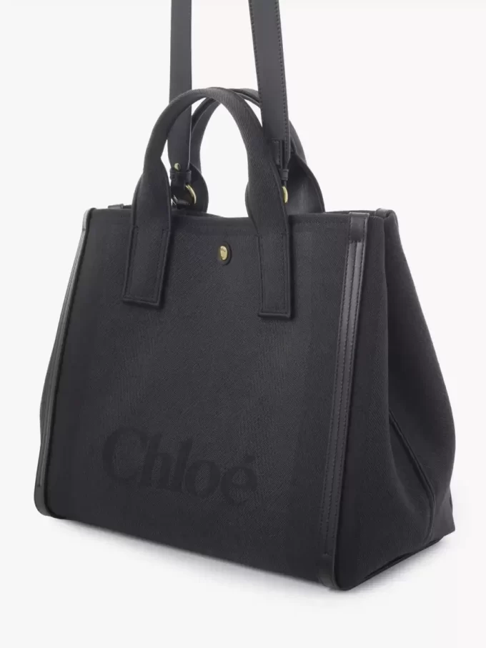 Sac cabas Chloé Carry en toile Sac cabas Chloé Carry en toile