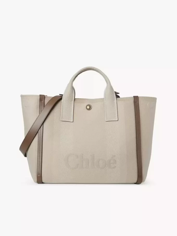 Sac cabas Chloé Carry en toile