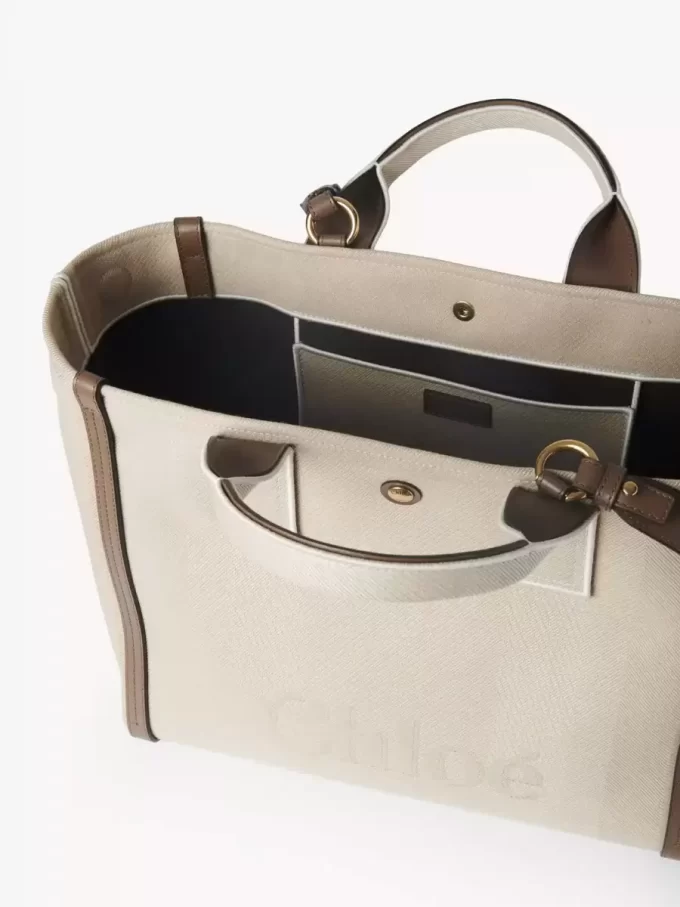 Sac cabas Chloé Carry en toile