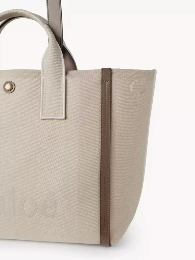 Sac cabas Chloé Carry en toile