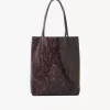 Sac cabas Chloé Spin en cuir effet python Sac cabas Chloé Spin en cuir effet python