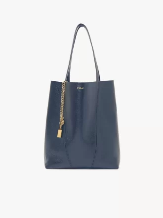Sac cabas Chloé Spin en cuir grainé Sac cabas Chloé Spin en cuir grainé
