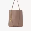 Sac cabas Chloé Spin en cuir grainé