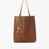 Sac cabas Chloé Spin en cuir grainé