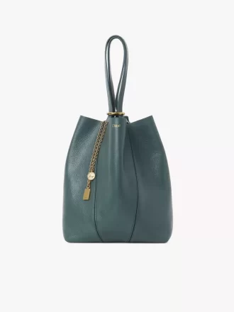 Sac cabas Chloé Spin en cuir grainé