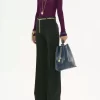 Sac cabas Chloé Spin en cuir grainé