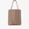 Sac cabas Chloé Spin en cuir grainé