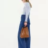 Sac cabas Chloé Spin en cuir grainé