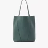 Sac cabas Chloé Spin en cuir grainé