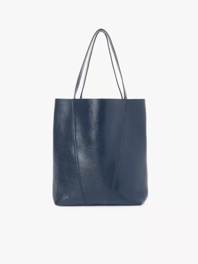 Sac cabas Chloé Spin en cuir grainé