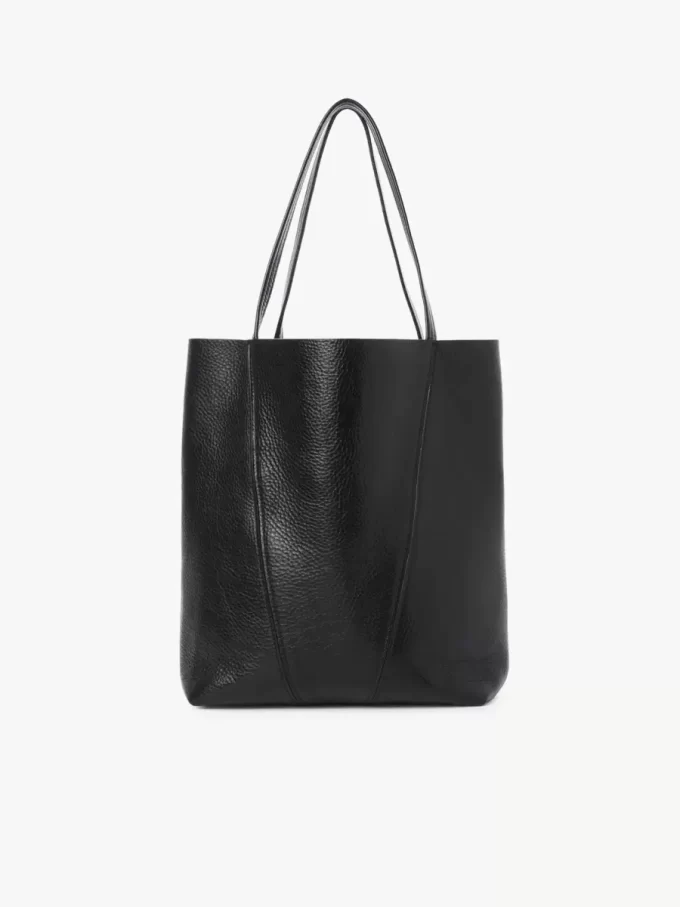 Sac cabas Chloé Spin en cuir grainé