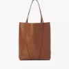 Sac cabas Chloé Spin en cuir grainé