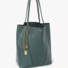Sac cabas Chloé Spin en cuir grainé