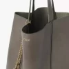 Sac cabas Chloé Spin en cuir grainé