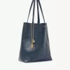 Sac cabas Chloé Spin en cuir grainé