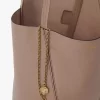 Sac cabas Chloé Spin en cuir grainé