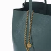 Sac cabas Chloé Spin en cuir grainé