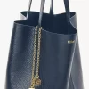 Sac cabas Chloé Spin en cuir grainé