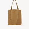 Sac cabas Chloé Spin en cuir suédé