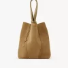 Sac cabas Chloé Spin en cuir suédé