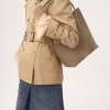 Sac cabas Chloé Spin en cuir suédé Sac cabas Chloé Spin en cuir suédé