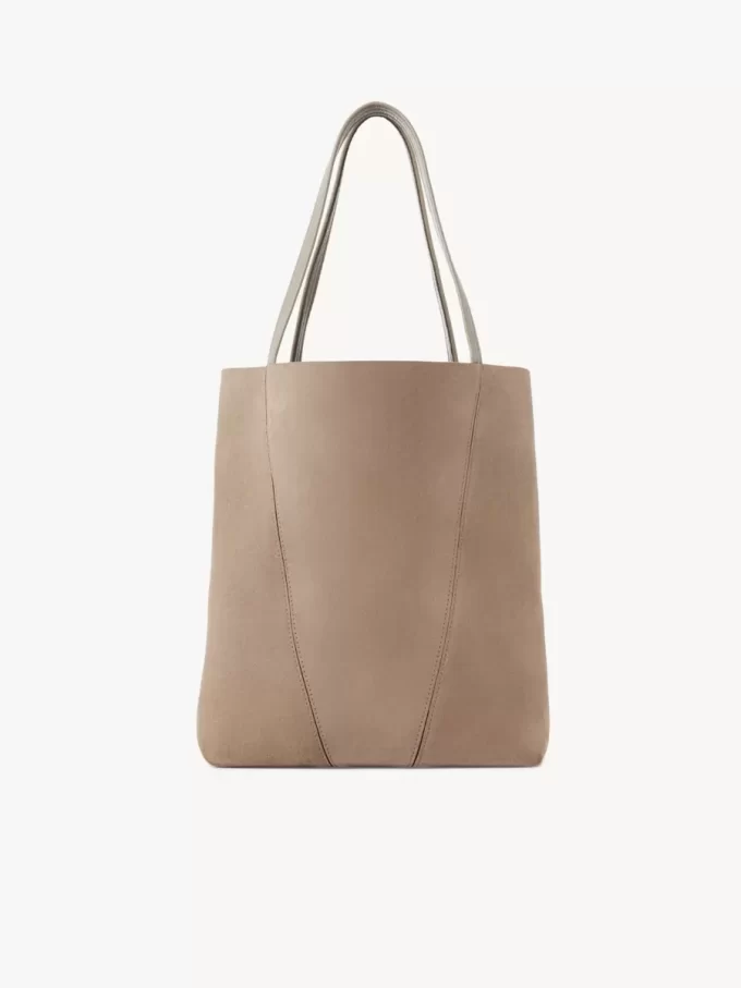Sac cabas Chloé Spin en cuir suédé Sac cabas Chloé Spin en cuir suédé