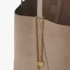 Sac cabas Chloé Spin en cuir suédé Sac cabas Chloé Spin en cuir suédé