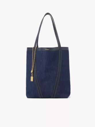 sac cabas chlo spin en denim 1 330x440 - Sac cabas Chlo&eacute; Spin en denim