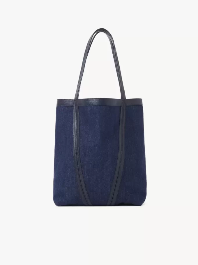Sac cabas Chloé Spin en denim Sac cabas Chloé Spin en denim