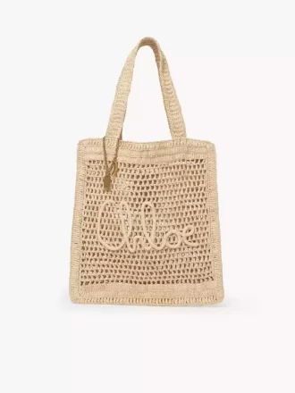 Sac cabas Summer Banana en raphia